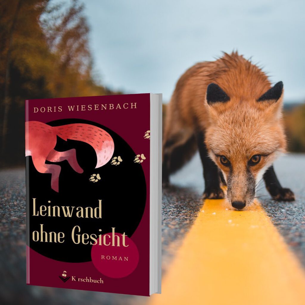 Leinwand ohne Gesicht (2022), mit Fuchs